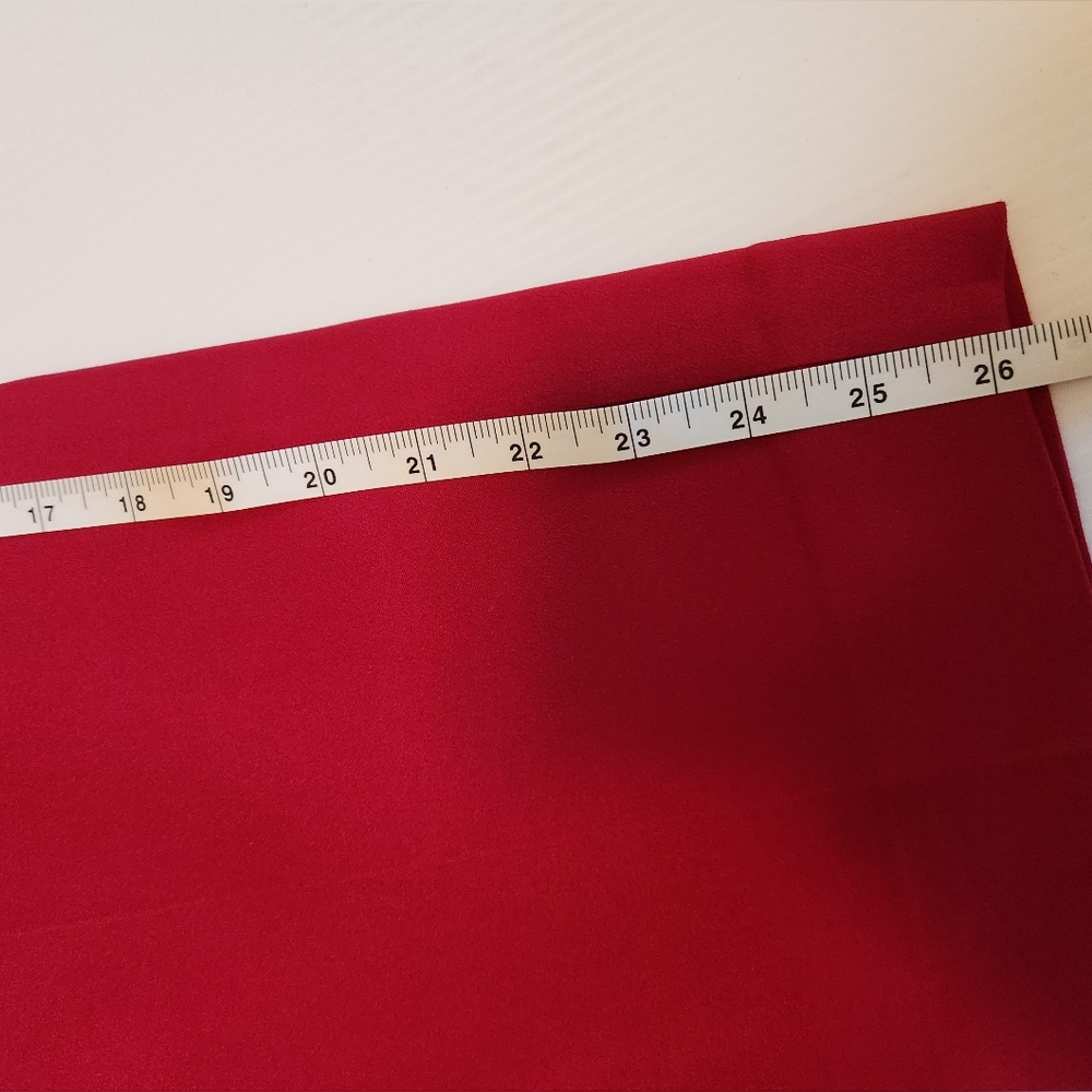Roz & Ali Red Dress Pants - Tailored Straight Leg - Picture 3 of 7